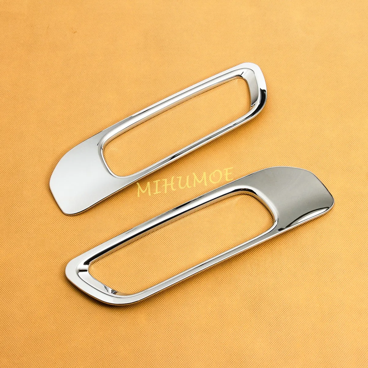 for honda pilot 2023 2024 2025 car abs chrome front bumper fog light lamp frame trim cover decorate sticker for honda pilot 2023 2024 2025 car abs chrome front bumper fog light lamp frame trim cover decorate sticker