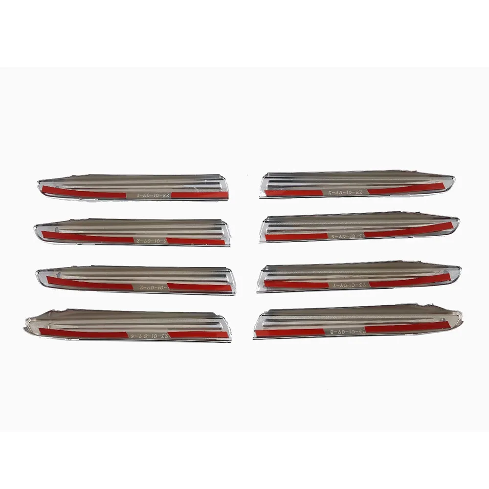 for toyota land cruiser 300 2021 2022 lc300 chrome/bright black/carbon fiber front grille bumper guard styling trim covers 8pcs for toyota land cruiser 300 2021 2022 lc300 chrome/bright black/carbon fiber front grille bumper guard styling trim covers 8pcs