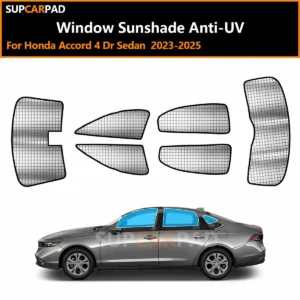 for honda accord 4 dr sedan 2023 2025 custom car window sunshade anti uv car sun window visors sunshade covers accessories