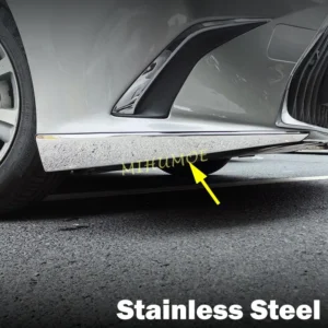for 2019 2025 lexus es 250 300h 350 stainless steel car front bumper side corner protector cover trim 2024 2023 2022 2021 2020