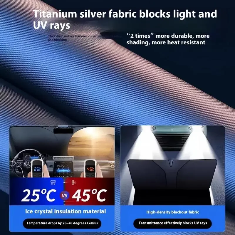 foldable car sun visor for mg roewe rx5 erx5 d5x 2022~2025 mk3 front windshield sunshade heat insulation summer auto foldable car sun visor for mg roewe rx5 erx5 d5x 2022~2025 mk3 front windshield sunshade heat insulation summer auto