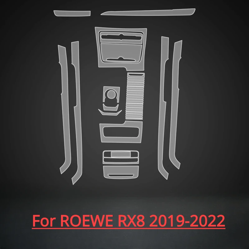 for roewe rx8 2024 2023 2022 ppf protection film interior transparent tpu gps navigation gear panel center console for roewe rx8 2024 2023 2022 ppf protection film interior transparent tpu gps navigation gear panel center console