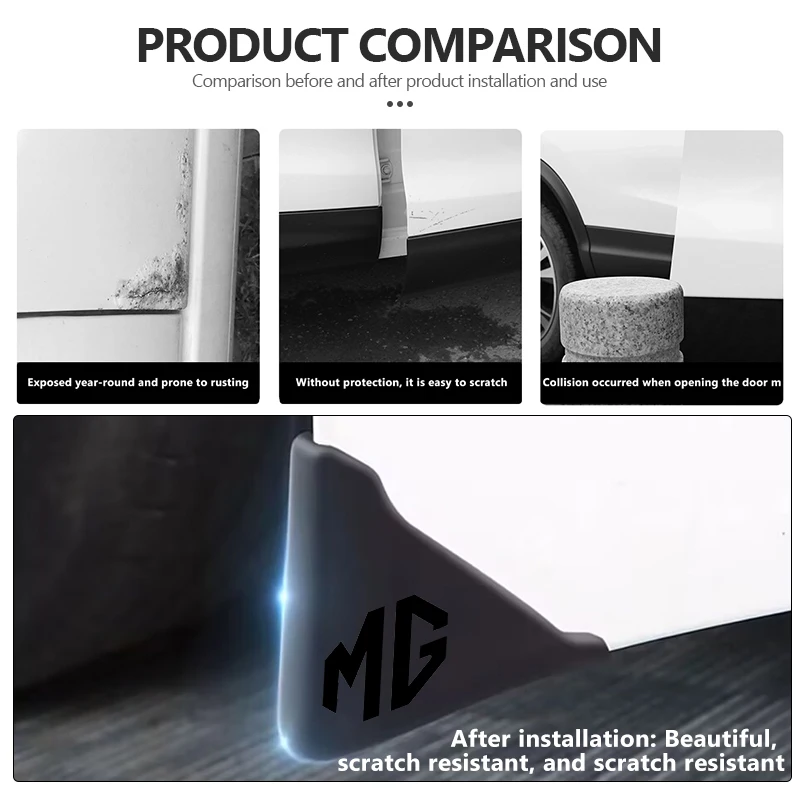 silicone car door corner protector cover edge guard stickers for mg hector tf gt zr 3 5 6 7 hs zs gs rx5 rx8 silicone car door corner protector cover edge guard stickers for mg hector tf gt zr 3 5 6 7 hs zs gs rx5 rx8