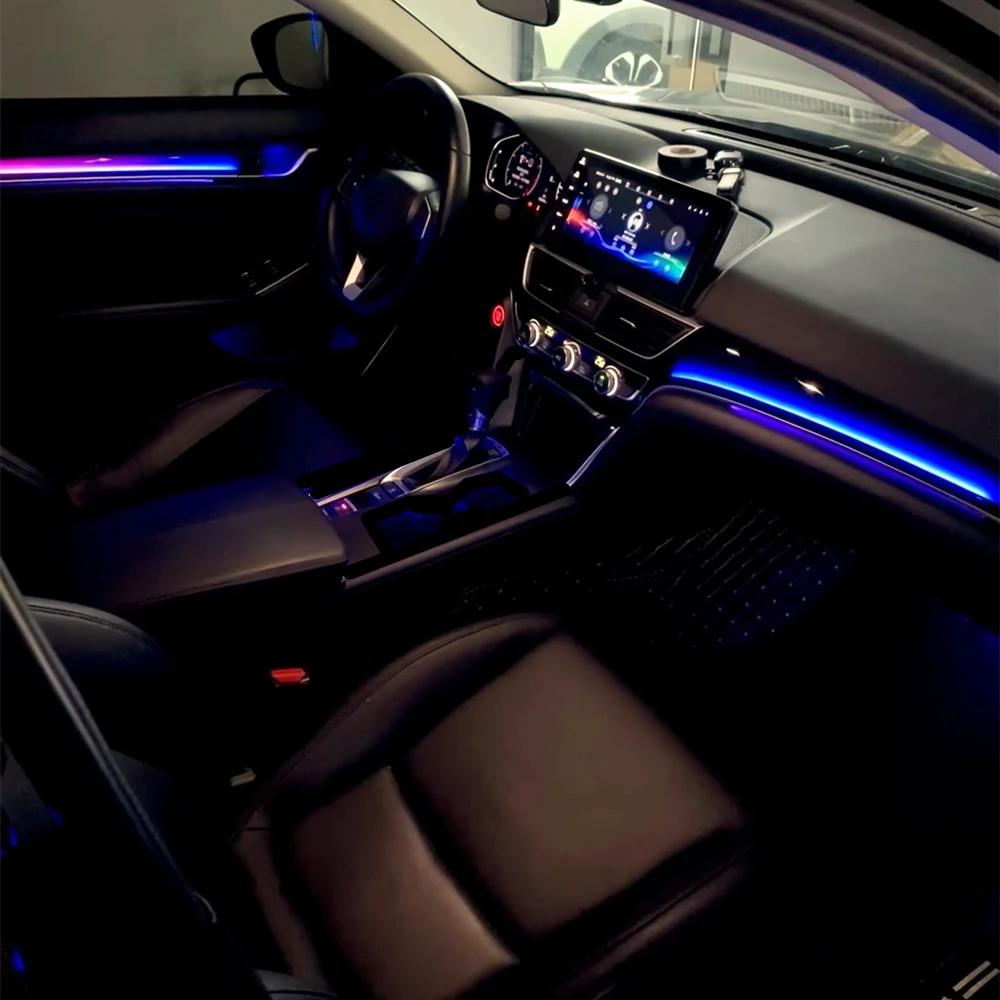 car dynamic led ambient light for honda accord door interior panel piano black instrument panel rhythmic atmosphere light app car dynamic led ambient light for honda accord door interior panel piano black instrument panel rhythmic atmosphere light app