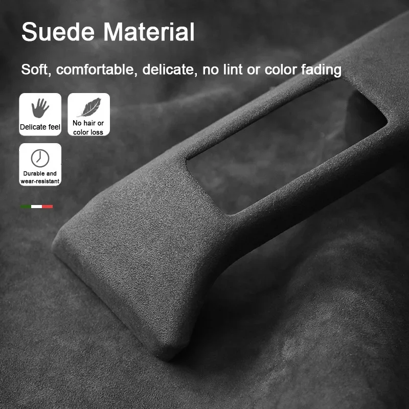 top suede overlays interior trim cover for great wall wey tank 300 2021 2022 2023 gear shift knob cover, door panel, air outlet top suede overlays interior trim cover for great wall wey tank 300 2021 2022 2023 gear shift knob cover, door panel, air outlet