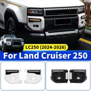 for toyota 2024 2025 land cruiser 250 prado lc250 car tuning parts led daytime running light front bumper drl with turn signal