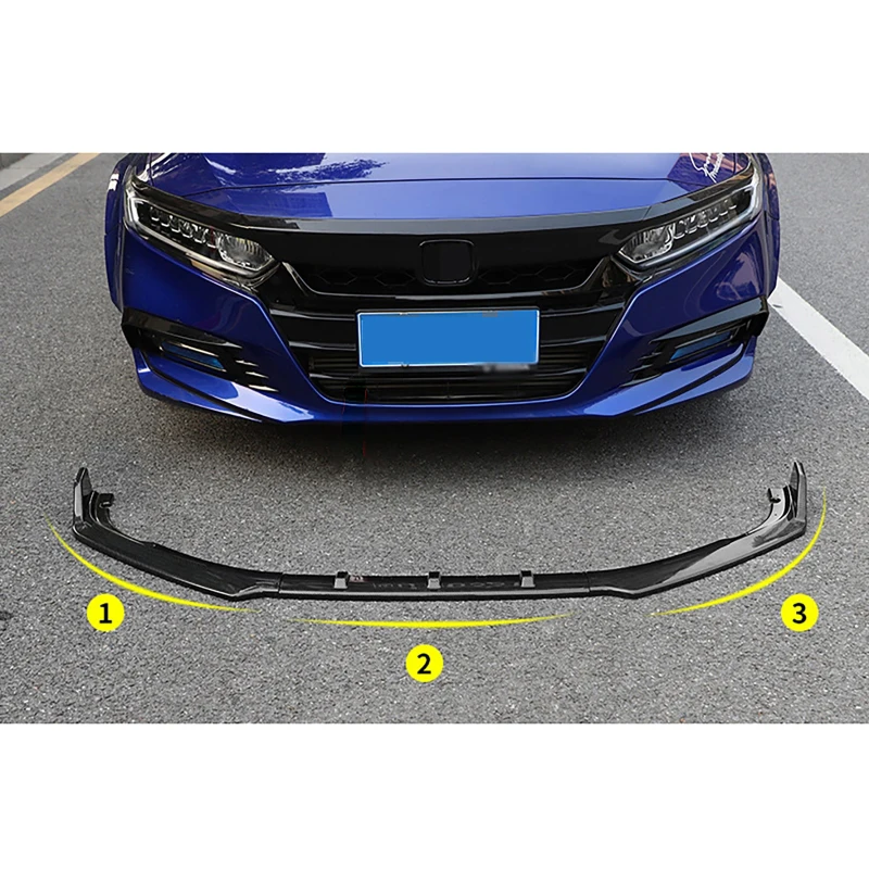 car front bumper lip spoiler splitter lower bumper guard for honda accord 10th generation 2018 2020 car front bumper lip spoiler splitter lower bumper guard for honda accord 10th generation 2018 2020