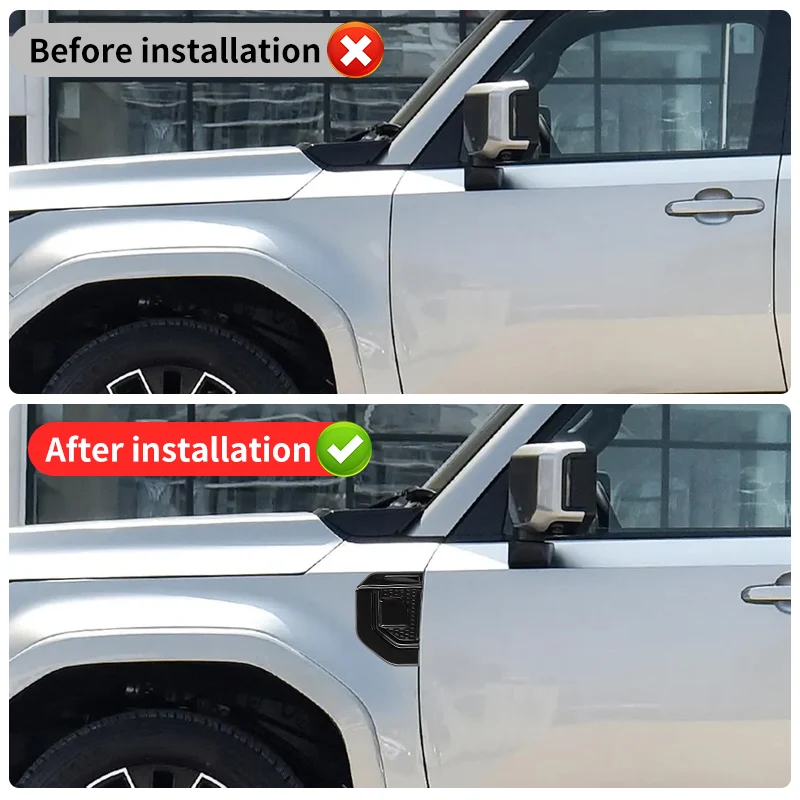 for 2024 2025 toyota land cruiser 250 1958 prado lc250 first edition leaf board decoration panels,exterior upgraded for 2024 2025 toyota land cruiser 250 1958 prado lc250 first edition leaf board decoration panels,exterior upgraded