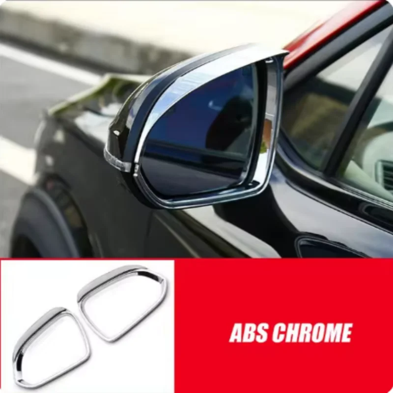 for changan uni t unit 2020 2023 abs carbon black red car side door rear view mirror / rain eyebrow cover trim car for changan uni t unit 2020 2023 abs carbon black red car side door rear view mirror / rain eyebrow cover trim car