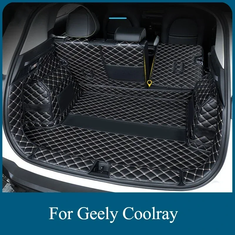 for geely coolray 2023 2024 accessories binyue cool car trunk mats custom cargo liner all surrounded rear auto tail boot tray for geely coolray 2023 2024 accessories binyue cool car trunk mats custom cargo liner all surrounded rear auto tail boot tray