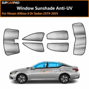 for nissan altima 4 dr sedan 2019 2025 custom car window sunshade anti uv car sun window visors sunshade covers accessories