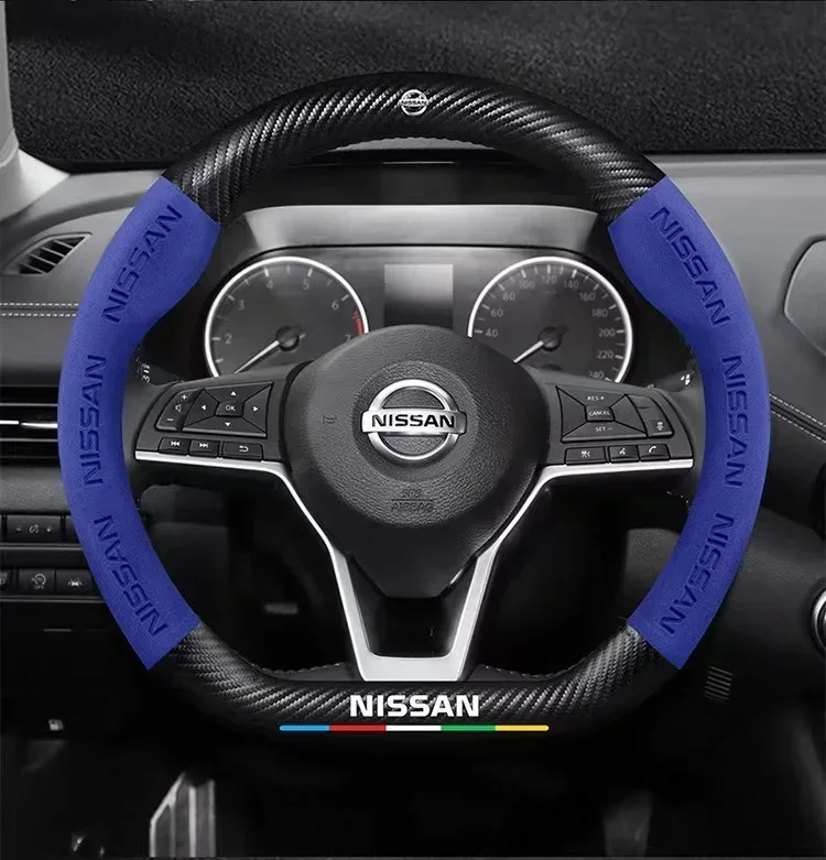 car steering wheel cover nissan qashqai juke x trail patrol note leaf altima maxima micra murano rogue pulsar sentra teana tiida car steering wheel cover nissan qashqai juke x trail patrol note leaf altima maxima micra murano rogue pulsar sentra teana tiida