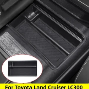 for toyota land cruiser 300 lc300 2022 2024 center console armrest storage box organizer tray interior accessories