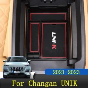 for changan uni k unik 2021 2023 car styling center console organizer storage interior armrest storage box accessories for lhd