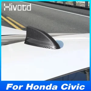  for honda civic 11th fe gen 2022 2025 car shark fin antenna covers modification exterior signal aerials decoration accessories