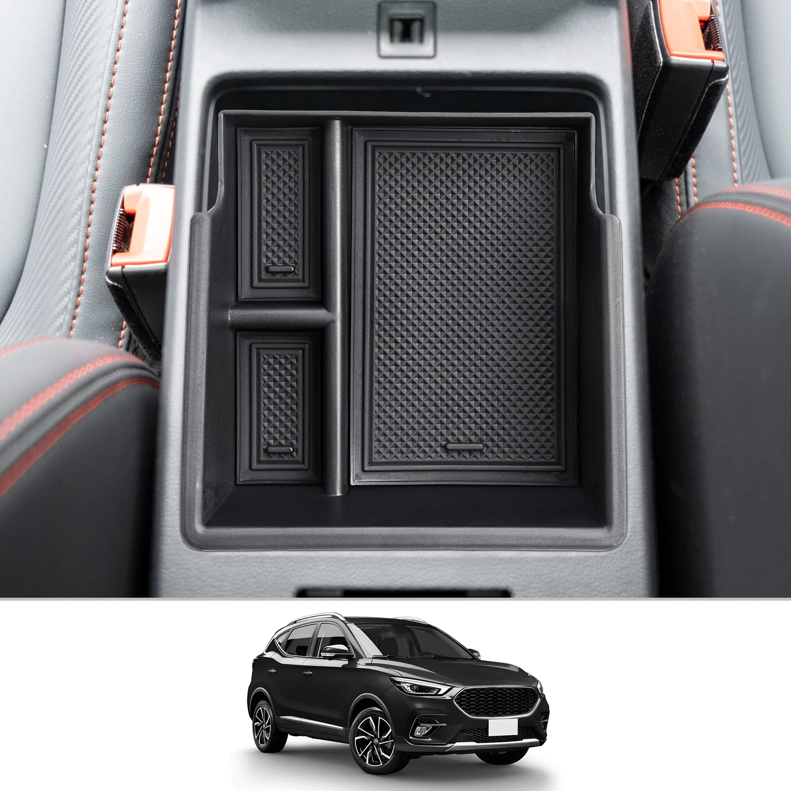 lfotpp car central storage box for mg zs 2022 2025 manual handbrake non slip rubber armrest storage box auto mg zs accessories lfotpp car central storage box for mg zs 2022 2025 manual handbrake non slip rubber armrest storage box auto mg zs accessories