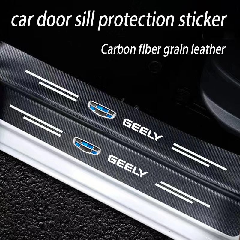 car door sill plate protector stickers for geely geometry c emgrand gc6 gx3 ec7 atlas coolray cross nl3 x6 gs car car door sill plate protector stickers for geely geometry c emgrand gc6 gx3 ec7 atlas coolray cross nl3 x6 gs car