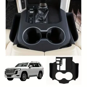 [left hand drive] car silicone central console storage box protection for toyota land cruiser 300 lc300 series 2022 2024