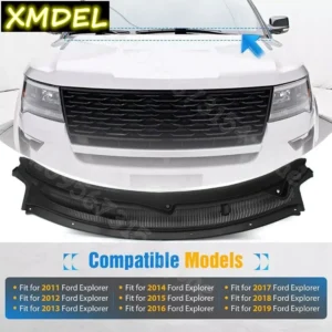 car styling windshield cowl grille top panel for bb5z78022a68aa fit 2011 2019 for ford explorer auto part