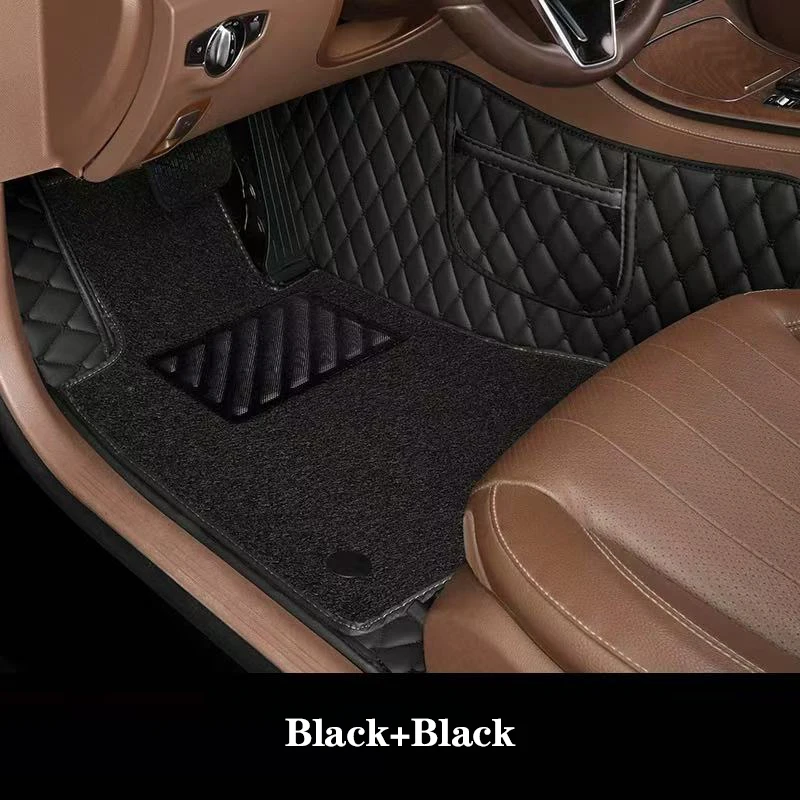 customized style luxury double layer driver car floor mat for changan uni k uni t uni v cs55 plus 2020 2024 interior customized style luxury double layer driver car floor mat for changan uni k uni t uni v cs55 plus 2020 2024 interior