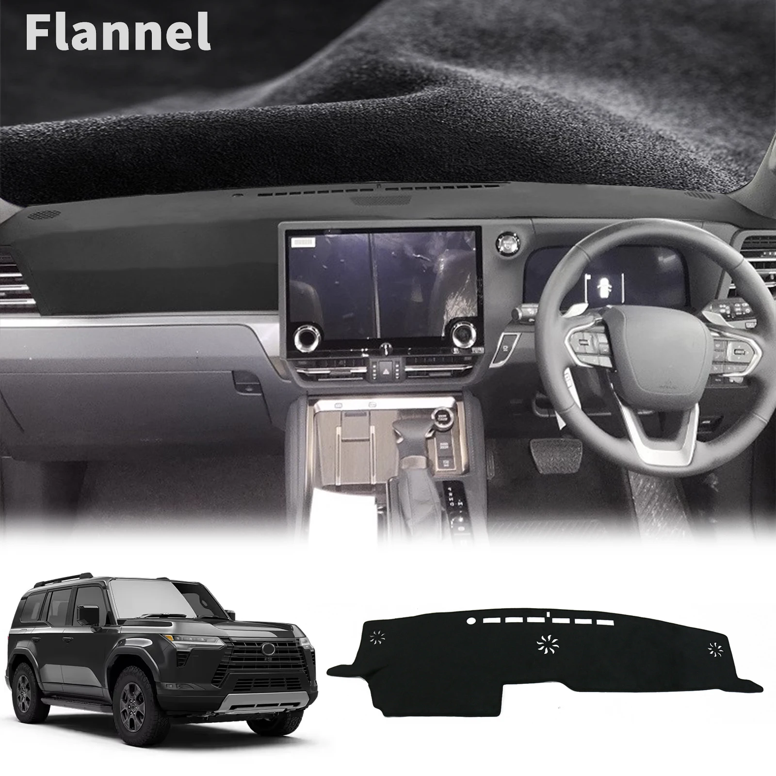 for lexus gx 550 gx550 j250 gx550h 2024 2025 2026 dashmat sunshade protective carpet accessories car dashmat dashboard cover pad for lexus gx 550 gx550 j250 gx550h 2024 2025 2026 dashmat sunshade protective carpet accessories car dashmat dashboard cover pad