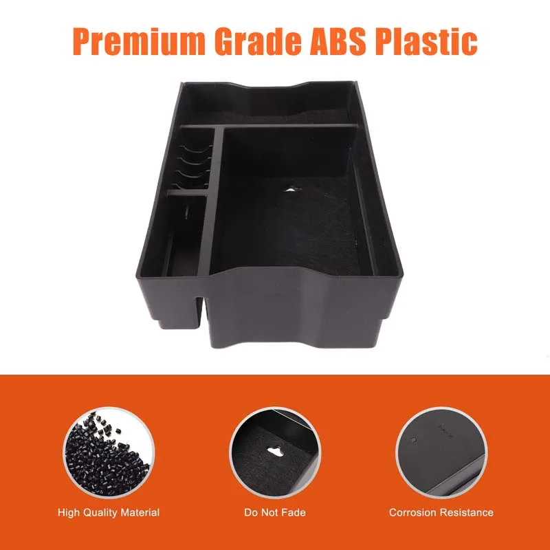 for toyota rav4 2026+ abs black car armrest box hidden storage tray interior modification car console storage box for toyota rav4 2026+ abs black car armrest box hidden storage tray interior modification car console storage box