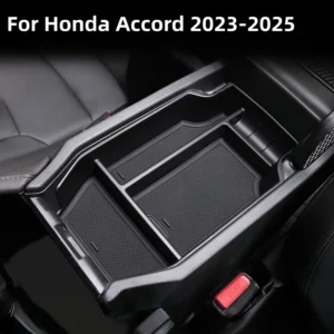 for honda accord 11th 2023 2024 2025 car accessories center console armrest storage box car container organize