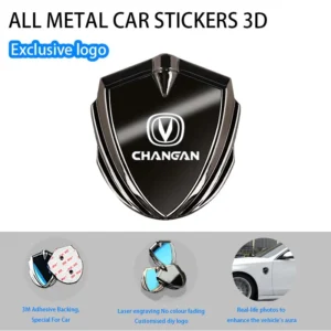 for changan cs95 eado cs55 cs35 x7 plus cs75 hunter f70 alsvin uni t accessories car body metal shield 3d emblem sticker badge