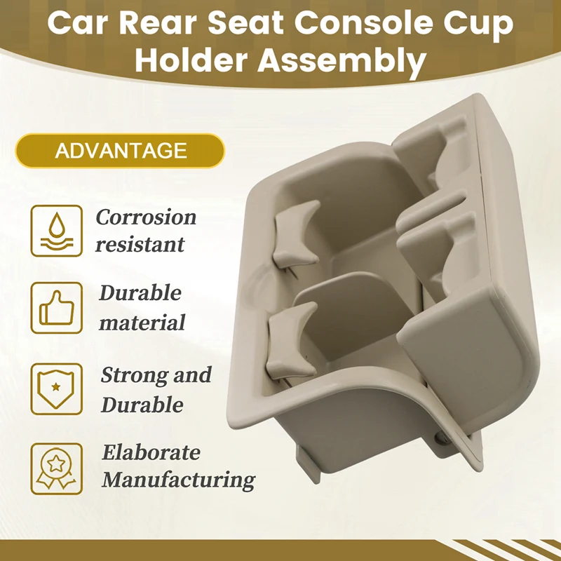 car rear seat console cup holder assembly insert cup holder cover 88741 1lk3d for nissan armada infiniti qx56 qx80 beige car rear seat console cup holder assembly insert cup holder cover 88741 1lk3d for nissan armada infiniti qx56 qx80 beige
