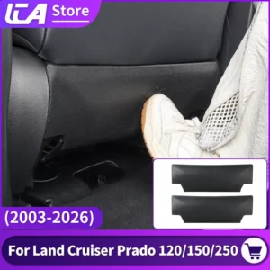 for toyota land cruiser lc120 lc150 lc250 2003 2025 prado 120 150 250 seat protection kick plate interior upgrade accessories