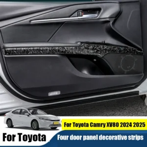 for toyota camry xv80 2024 2025 automotive four door panel decorative strip abs material interior modification part