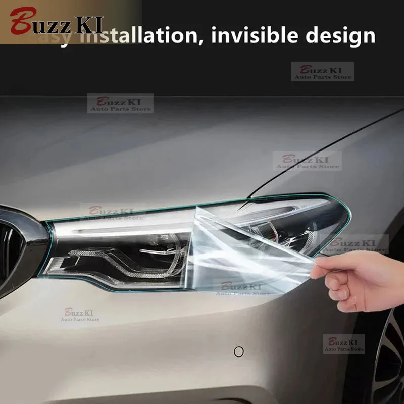 2 pcs car headlight protective film front light transparent smoked black tpu sticker for lexus lx lx600 2022 2023 2 pcs car headlight protective film front light transparent smoked black tpu sticker for lexus lx lx600 2022 2023