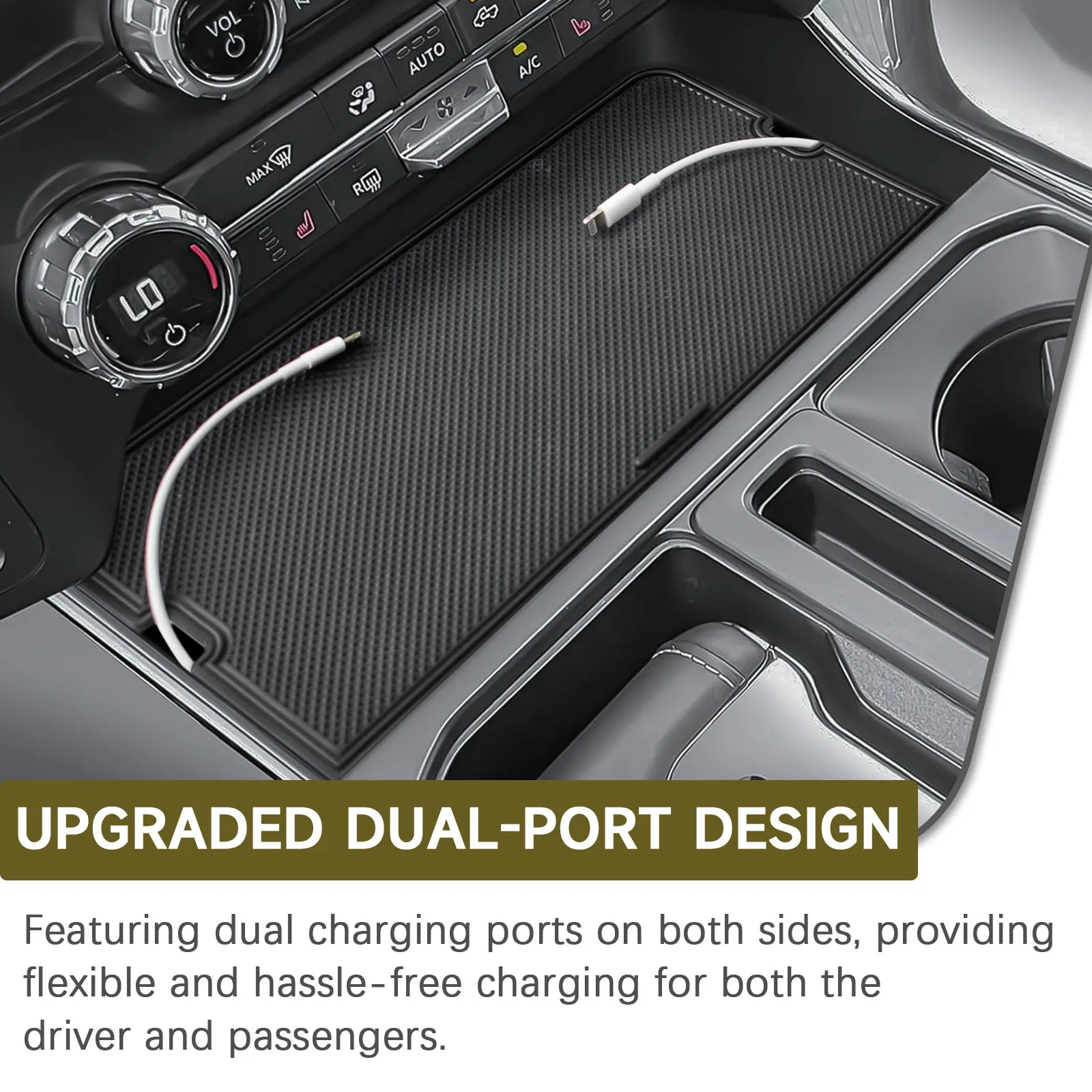 center console secret compartment cover for ford f150 2022 2025 interior hidden panel secret pocket lid usb hole storage tray center console secret compartment cover for ford f150 2022 2025 interior hidden panel secret pocket lid usb hole storage tray