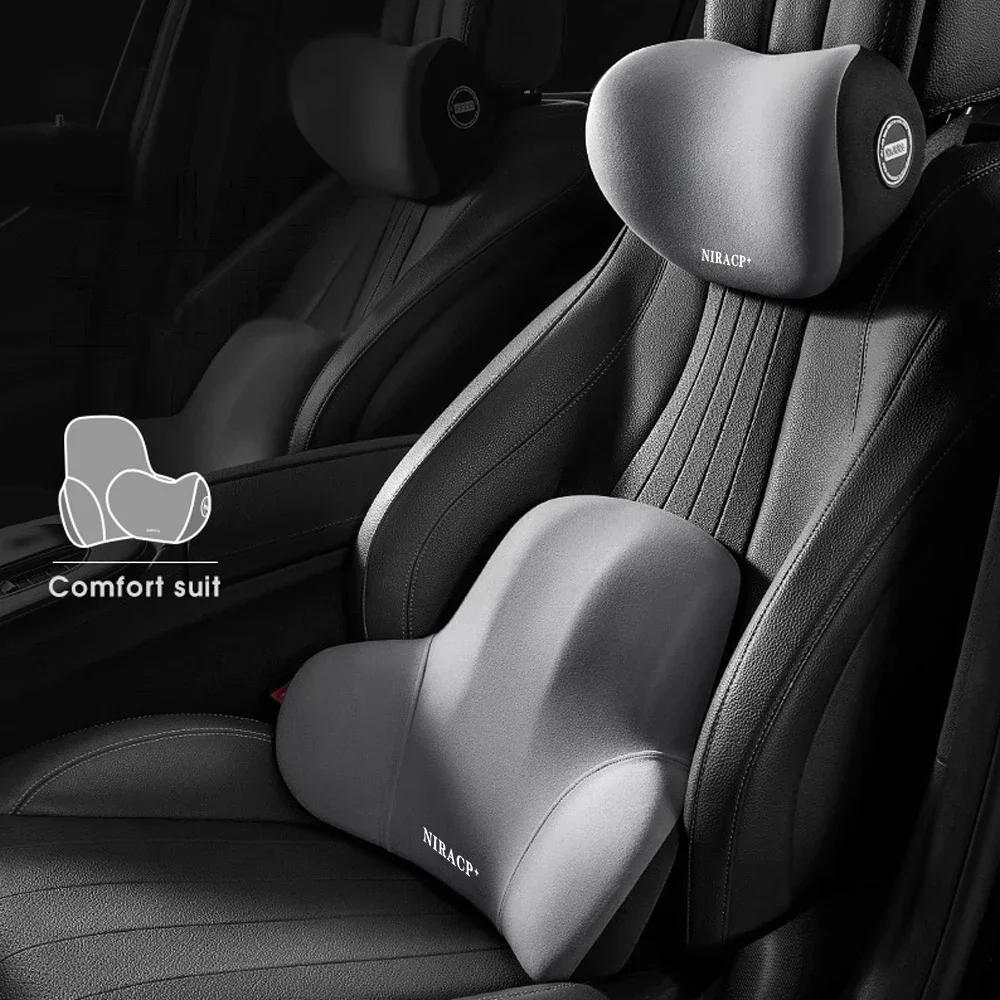 car memory foam lumbar support cushion, polyester fabric, anti slip, washable, ergonomic design, slow rebound memory material car memory foam lumbar support cushion, polyester fabric, anti slip, washable, ergonomic design, slow rebound memory material