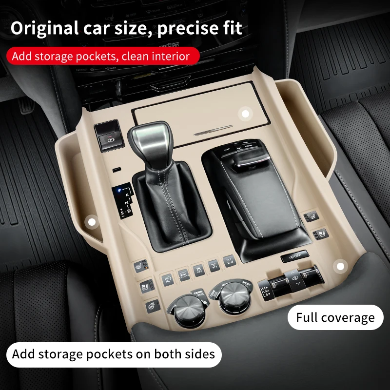 for 2016 2023 2022 lexus lx570 lx450d center console storage protection sleeve gear cover lx 570 interior upgrade for 2016 2023 2022 lexus lx570 lx450d center console storage protection sleeve gear cover lx 570 interior upgrade