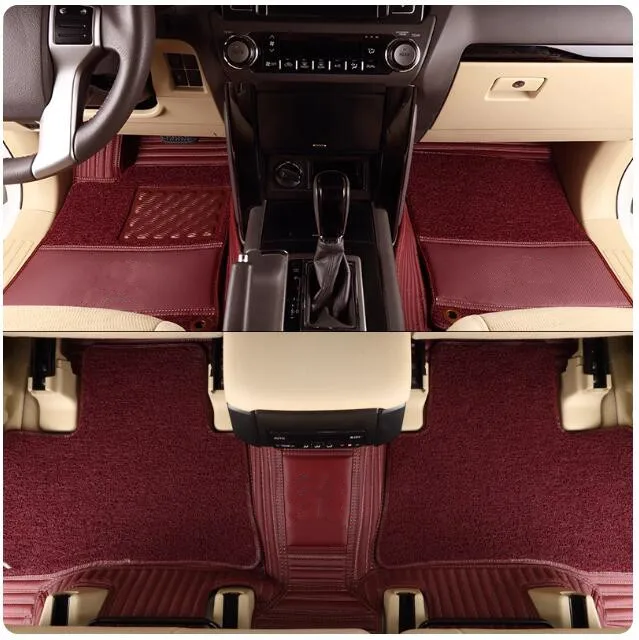 best quality! custom special car floor mats for toyota land cruiser prado 150 5 seats 2023 2010 double layers carpets for lc150 best quality! custom special car floor mats for toyota land cruiser prado 150 5 seats 2023 2010 double layers carpets for lc150
