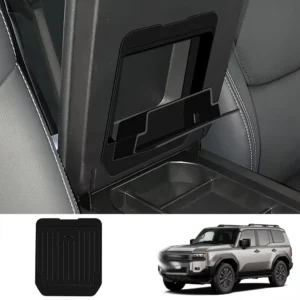 hidden storage box cover center console handrail case for toyota land for cruiser 250 for prado lc250 2024 anti scratch abs