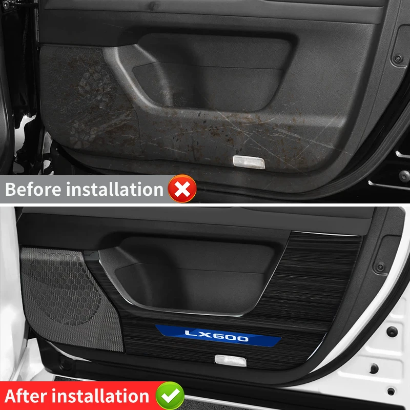 for toyota lexus 700 600 lx600 lx700 2022 2026 2025 stainless steel car door protection cover interior upgrade parts for toyota lexus 700 600 lx600 lx700 2022 2026 2025 stainless steel car door protection cover interior upgrade parts