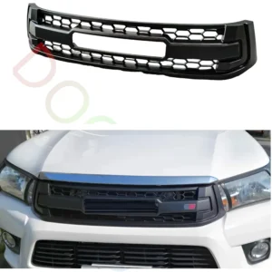 front racing grills fit for hilux revo 2015 2019 abs grille grill accessories