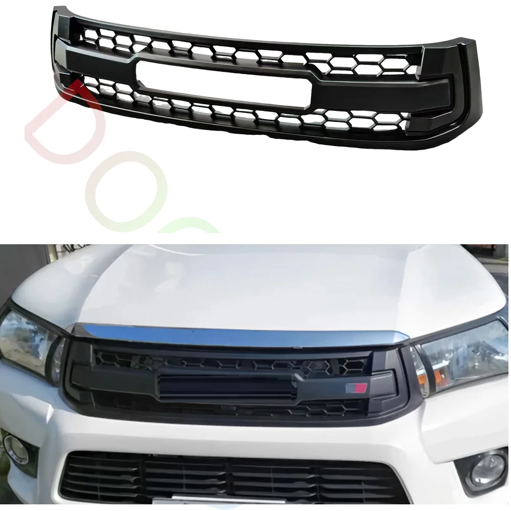 front racing grills fit for hilux revo 2015 2019 abs grille grill accessories front racing grills fit for hilux revo 2015 2019 abs grille grill accessories