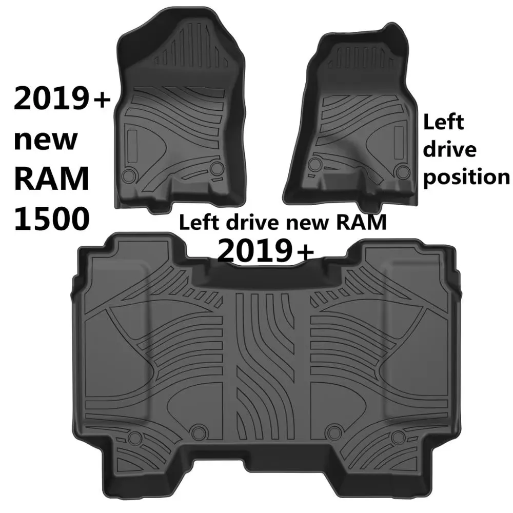 use for 2019 2025 dodge ram 1500 laramie longhor car carpet all weather tpo car floor mat new ram 1500 waterproof car floor mat use for 2019 2025 dodge ram 1500 laramie longhor car carpet all weather tpo car floor mat new ram 1500 waterproof car floor mat