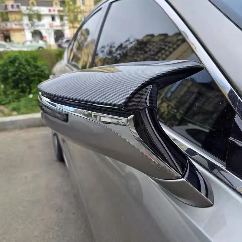 bull horn shaped rearview mirror cover for lexus ls500 ls500h ls350 2018 2025 only suitable for left hand drive vehicles bull horn shaped rearview mirror cover for lexus ls500 ls500h ls350 2018 2025 only suitable for left hand drive vehicles
