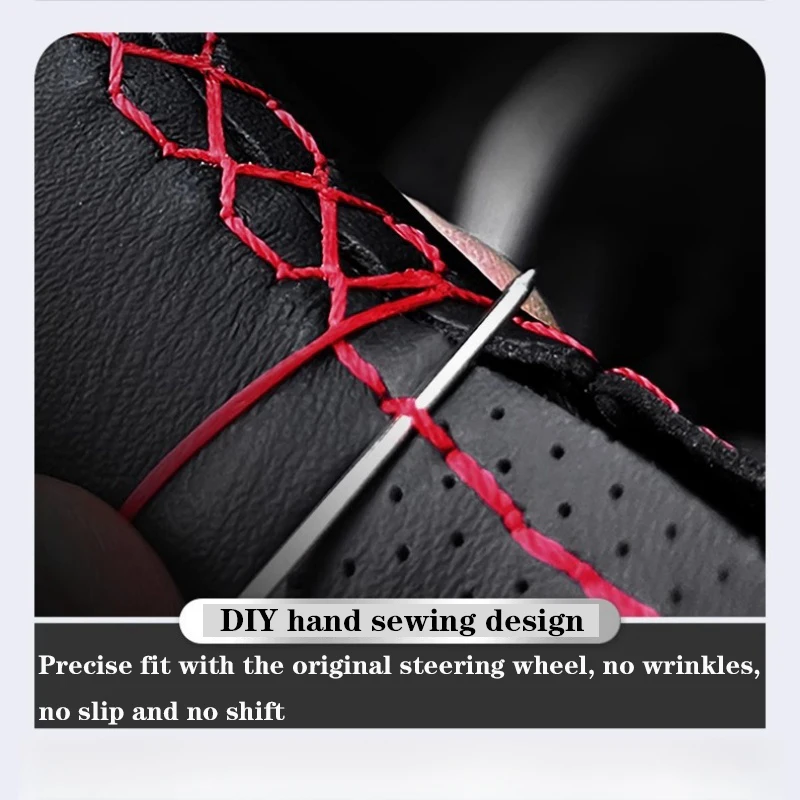 genuine leather car steering wheel cover for nissan kicks rogue sentra altima sr qashqai x handle cover interior car genuine leather car steering wheel cover for nissan kicks rogue sentra altima sr qashqai x handle cover interior car