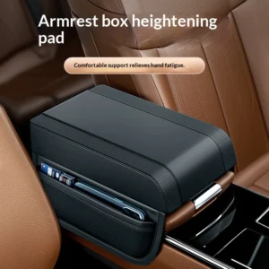 car armrest box heightening insole universal armrest pad car central memory foam elbow rest storage interior design accessories