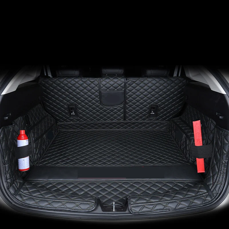 for geely tugella fy11 2019 2023 car styling trunk protection pu leather mat catpet interior modification cover part for geely tugella fy11 2019 2023 car styling trunk protection pu leather mat catpet interior modification cover part