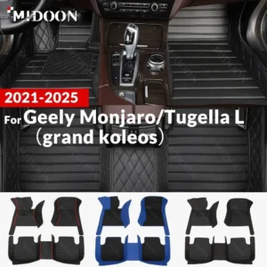 for geely monjaro/tugella l(grand koleos) 4wd/2wd/hybrid 2021 2025 car floor mat auto carpet cover interior accessories