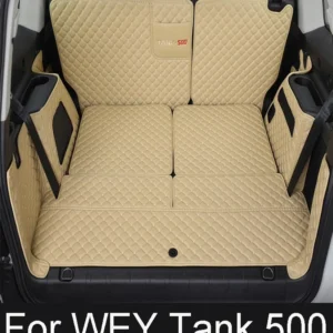 for wey tank 500 trunk mat wey tank 500 customized fully enclosed trunk cushion7 seater