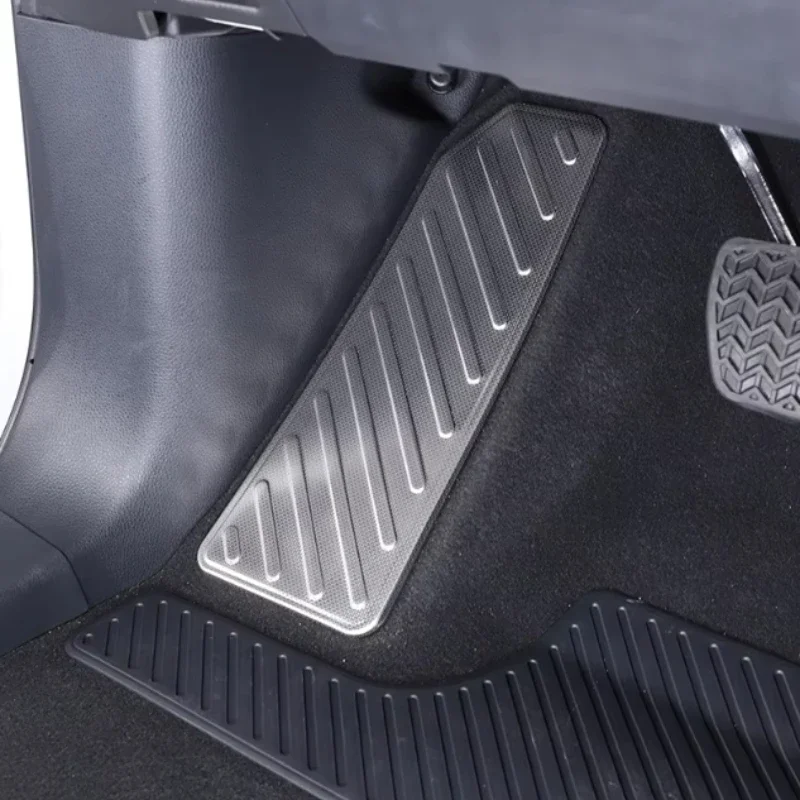 for toyota land cruiser prado 250 lc250 2024 2025 stainless steel car rest foot rest pedal pad cover interior car for toyota land cruiser prado 250 lc250 2024 2025 stainless steel car rest foot rest pedal pad cover interior car