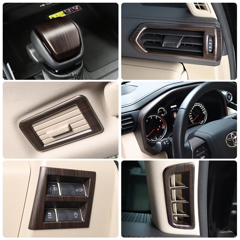 for 2021 2025 toyota land cruiser 300 high configuration peach wood texture interior lc300 upgraded modification for 2021 2025 toyota land cruiser 300 high configuration peach wood texture interior lc300 upgraded modification