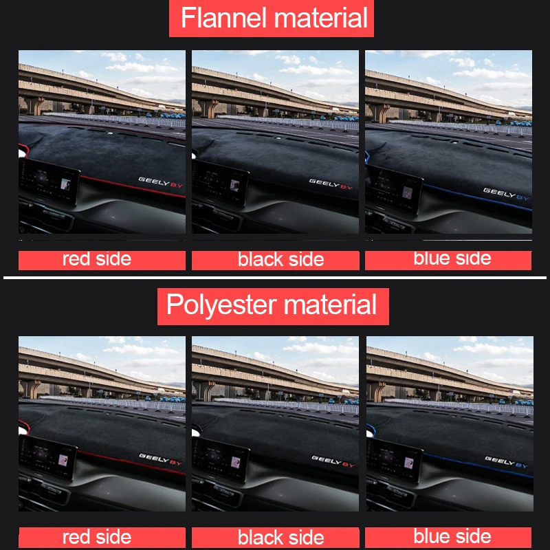 for geely coolray 2018 2019 2020 2021 2022 2023 car dashboard cover avoid light pads sun shade mat anti uv case non slip carpets for geely coolray 2018 2019 2020 2021 2022 2023 car dashboard cover avoid light pads sun shade mat anti uv case non slip carpets